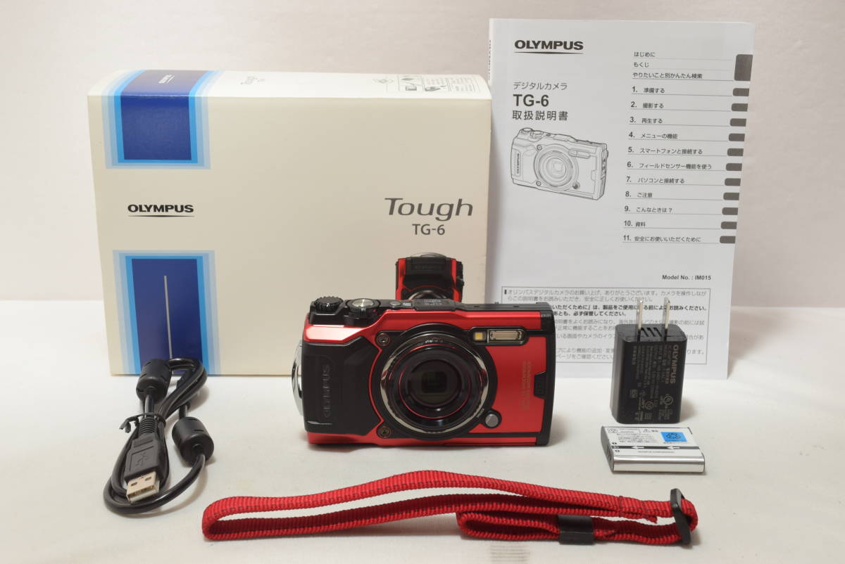 OLYMPUS Tough TG-6 レッド